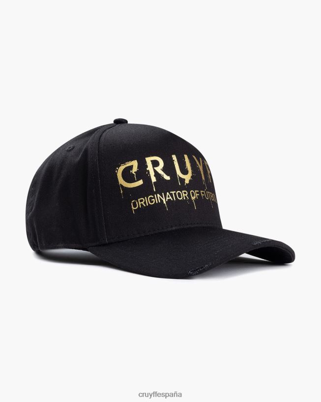 jarra de grafiti Cruyff unisexo negro D6DNB1257 gorra