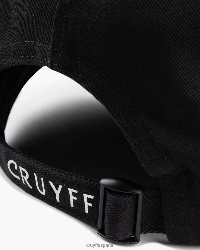 jarra de grafiti Cruyff unisexo negro D6DNB1257 gorra