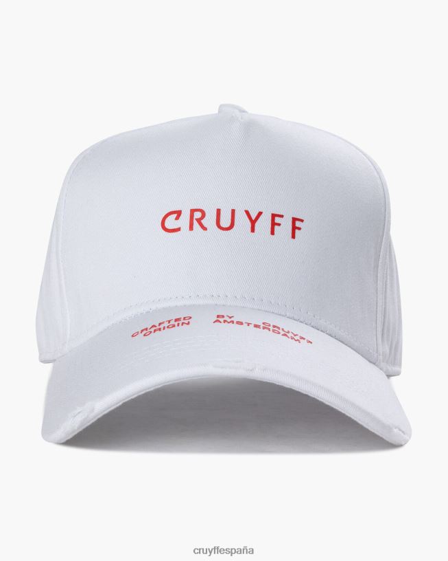 jarra de mica Cruyff unisexo blanco D6DNB1242 gorra