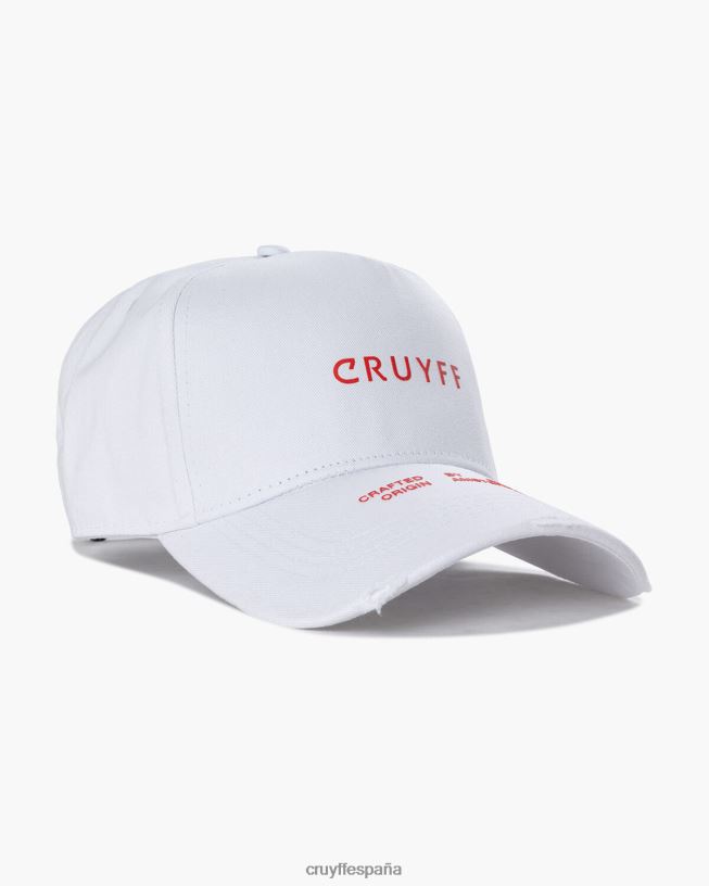jarra de mica Cruyff unisexo blanco D6DNB1242 gorra