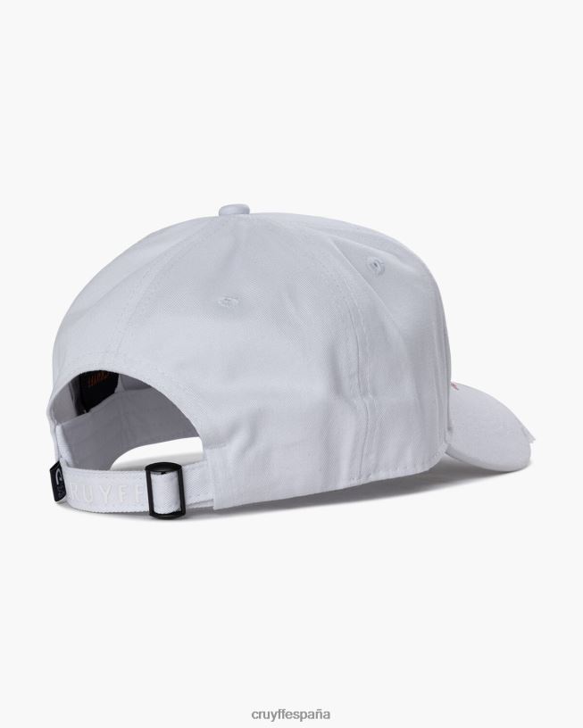 jarra de mica Cruyff unisexo blanco D6DNB1242 gorra