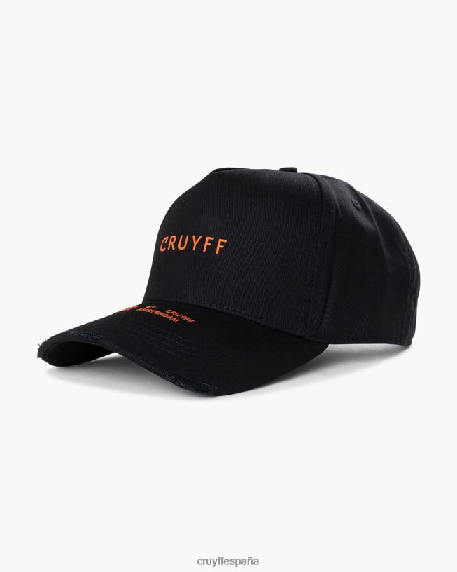 jarra de mica Cruyff unisexo negro D6DNB1241 gorra