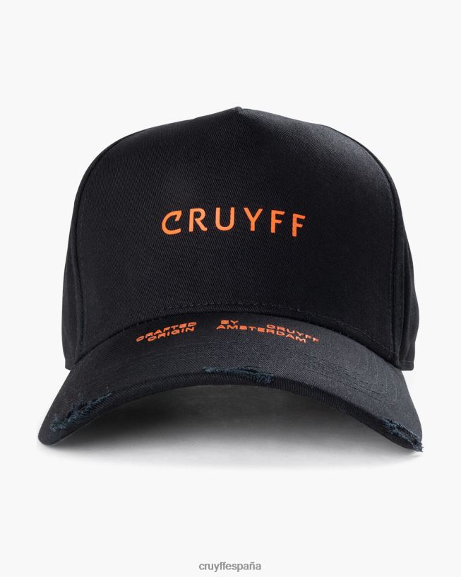 jarra de mica Cruyff unisexo negro D6DNB1241 gorra