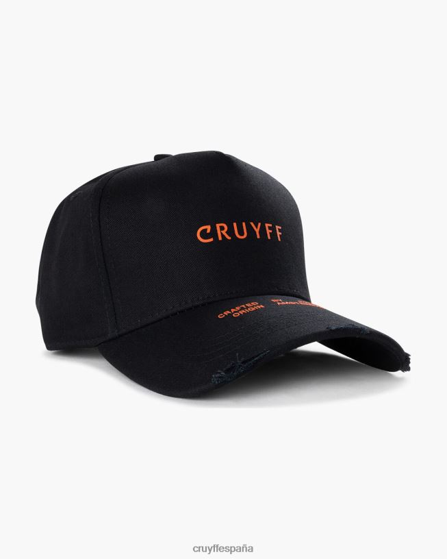 jarra de mica Cruyff unisexo negro D6DNB1241 gorra