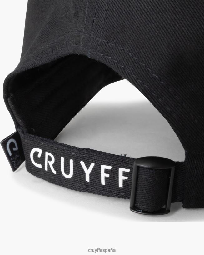 jarra de mica Cruyff unisexo negro D6DNB1241 gorra
