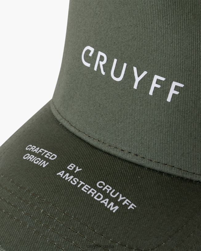 jarra de mica Cruyff unisexo verde D6DNB1247 gorra