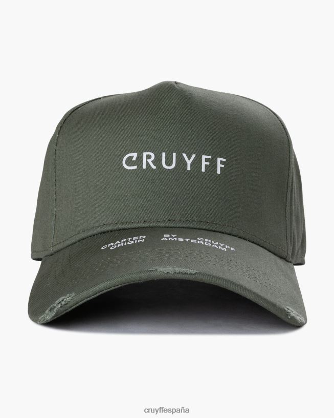 jarra de mica Cruyff unisexo verde D6DNB1247 gorra