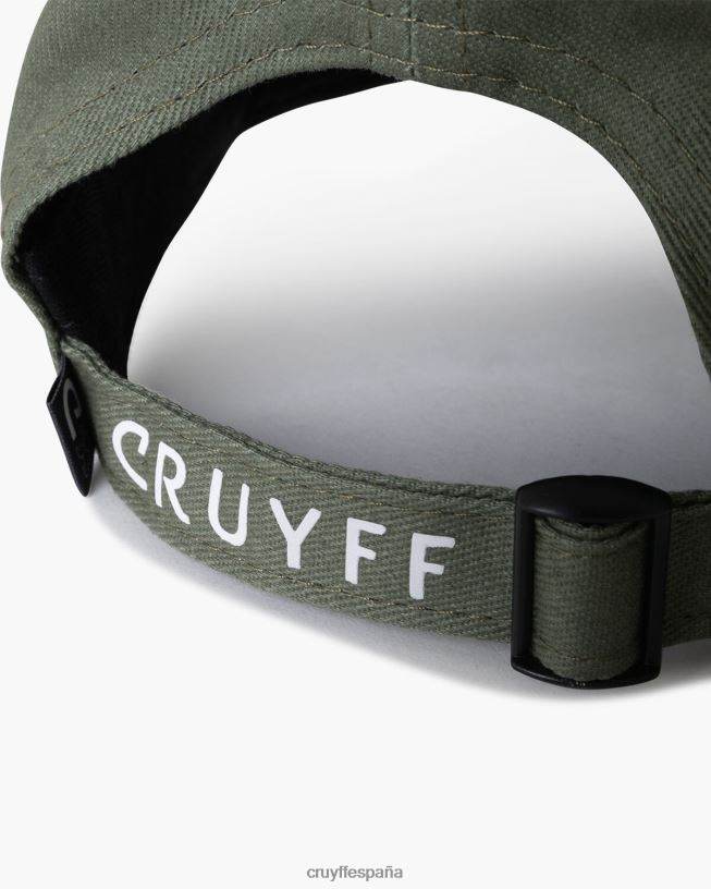 jarra de mica Cruyff unisexo verde D6DNB1247 gorra