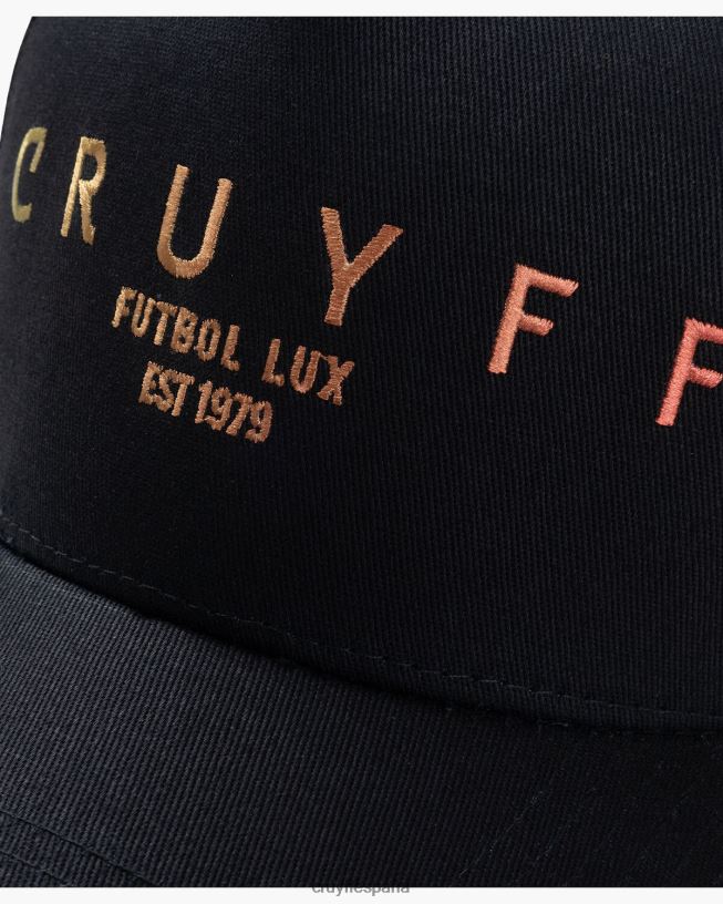 jarra de éder Cruyff unisexo negro D6DNB1256 gorra