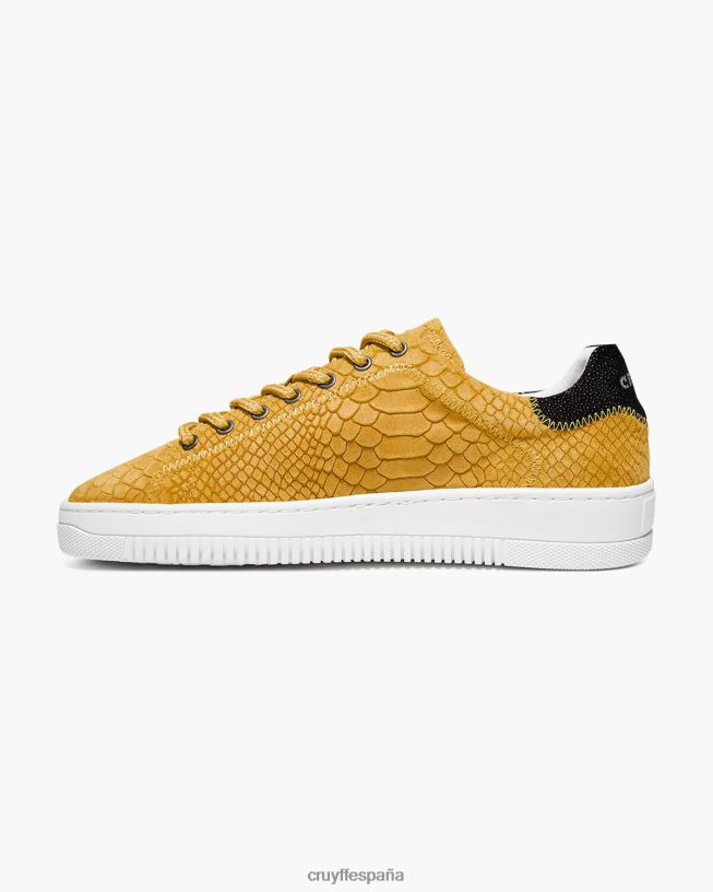 joan-anaconda/cuero ray Cruyff hombres amarillo D6DNB908 zapatillas