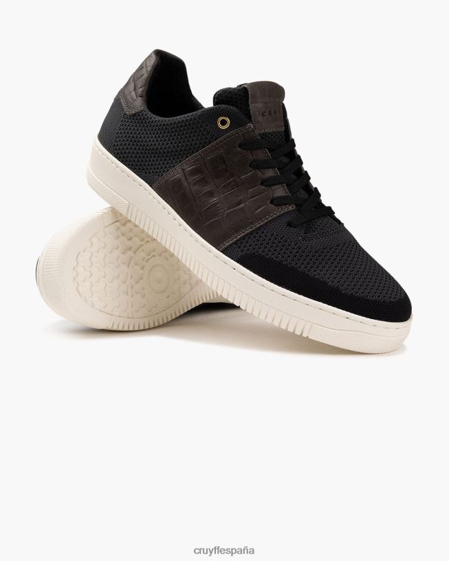 joan enclavamiento Cruyff hombres gris negro D6DNB519 zapatillas