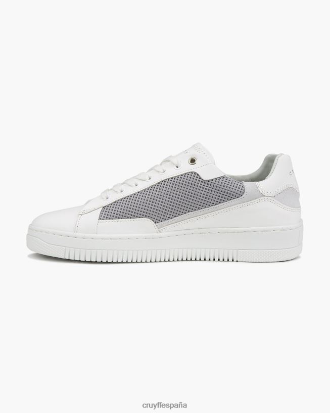 joan respiro-malla suave/cuero mate Cruyff hombres blanco D6DNB841 zapatillas