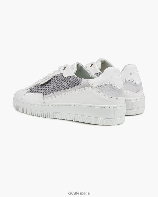 joan respiro-malla suave/cuero mate Cruyff hombres blanco D6DNB841 zapatillas