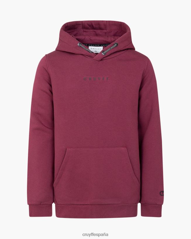 joaquim sudadera con capucha Cruyff hombres Burdeos D6DNB1134 sudadera