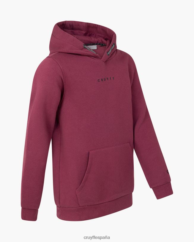 joaquim sudadera con capucha Cruyff hombres Burdeos D6DNB1134 sudadera