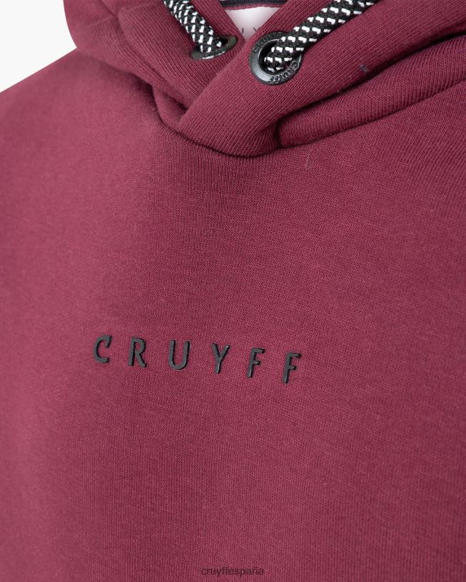 joaquim sudadera con capucha Cruyff hombres Burdeos D6DNB1134 sudadera