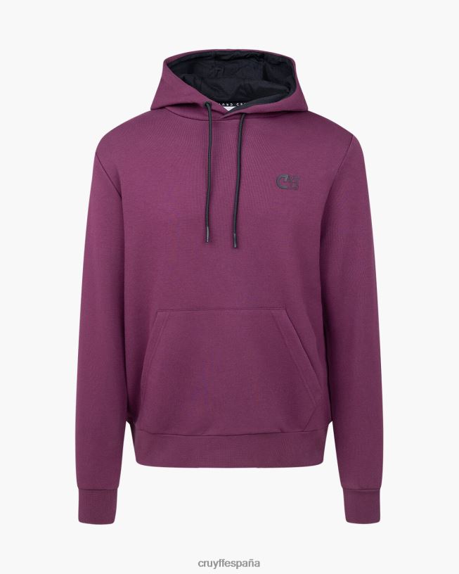 joaquim sudadera con capucha Cruyff hombres Burdeos D6DNB373 sudadera