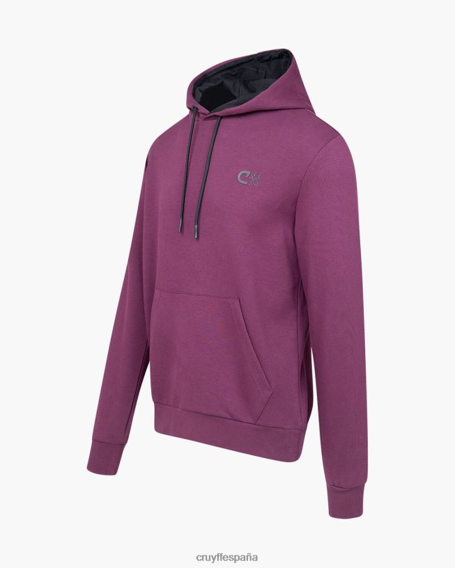 joaquim sudadera con capucha Cruyff hombres Burdeos D6DNB373 sudadera