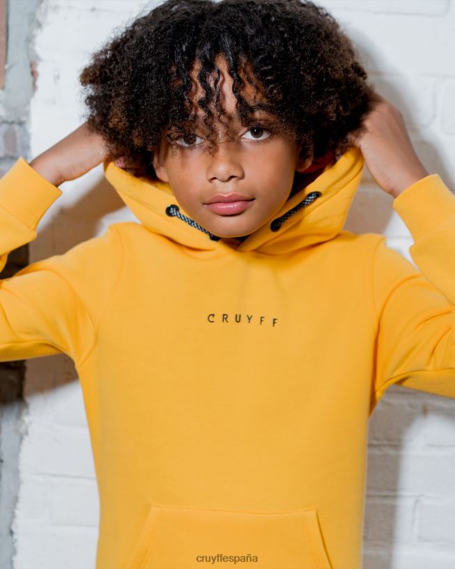 joaquim sudadera con capucha Cruyff hombres amarillo D6DNB1132 sudadera