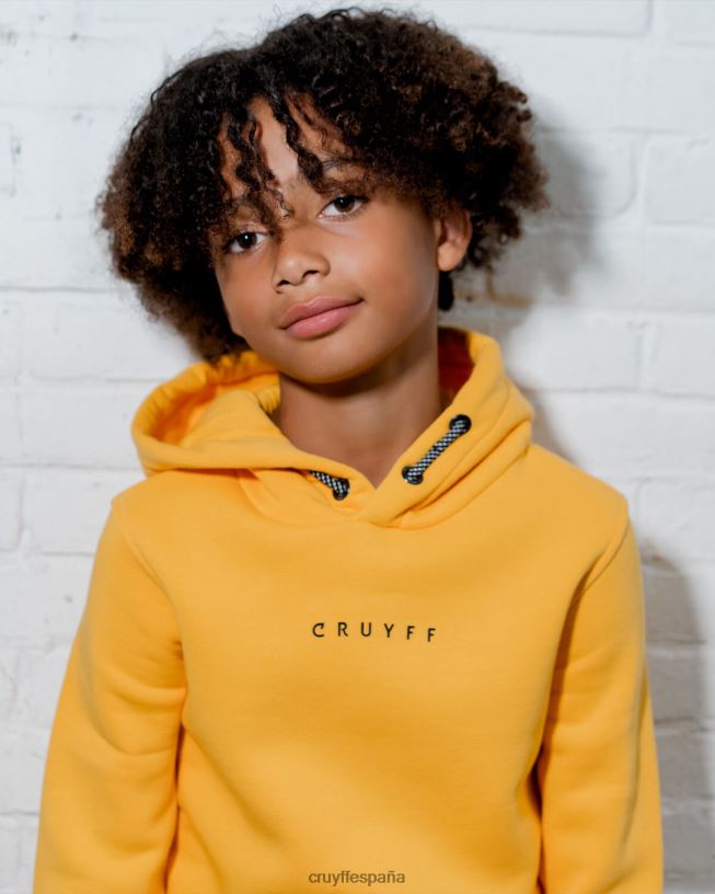 joaquim sudadera con capucha Cruyff hombres amarillo D6DNB1132 sudadera