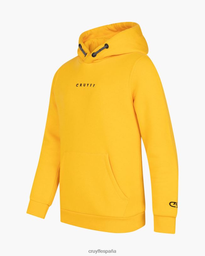 joaquim sudadera con capucha Cruyff hombres amarillo D6DNB1132 sudadera