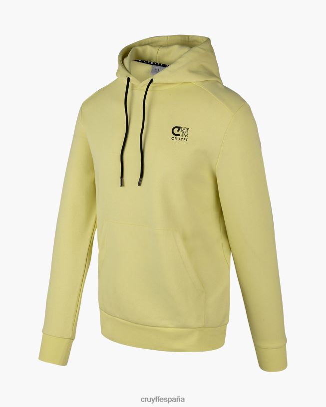 joaquim sudadera con capucha Cruyff hombres amarillo D6DNB753 sudadera