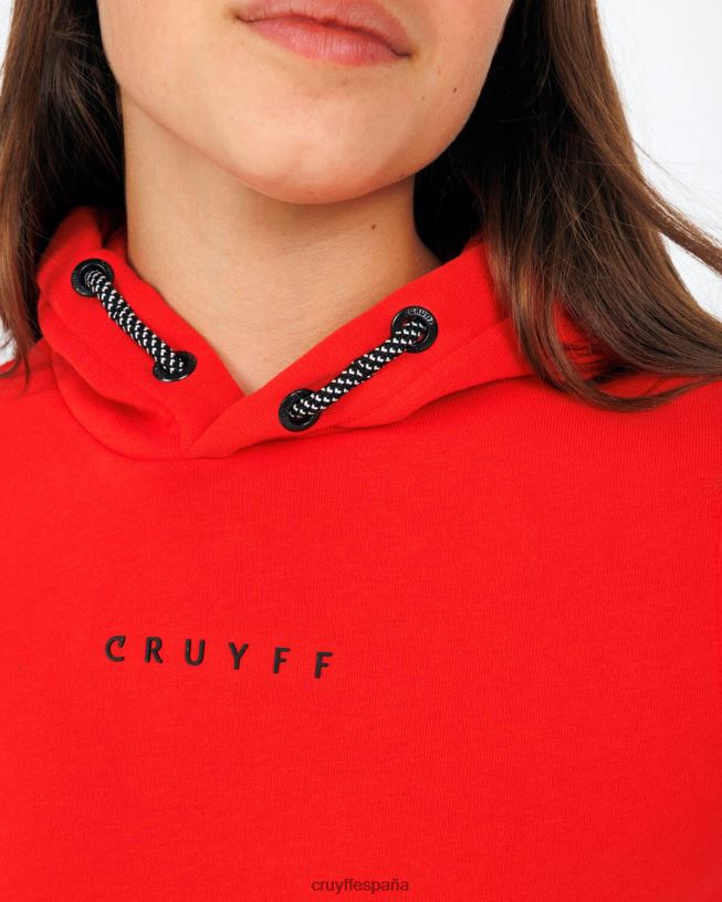 joaquim sudadera con capucha Cruyff hombres rojo D6DNB1133 sudadera