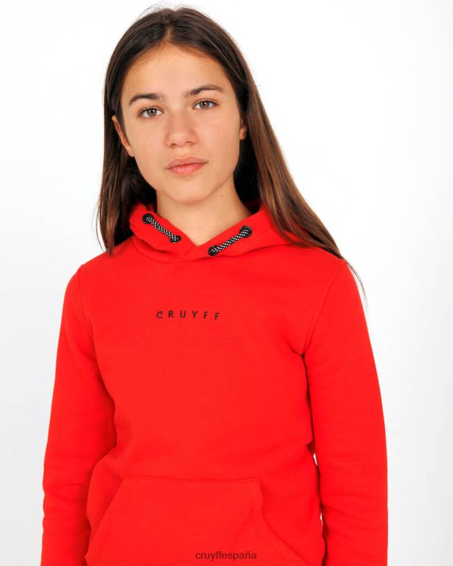 joaquim sudadera con capucha Cruyff hombres rojo D6DNB1133 sudadera