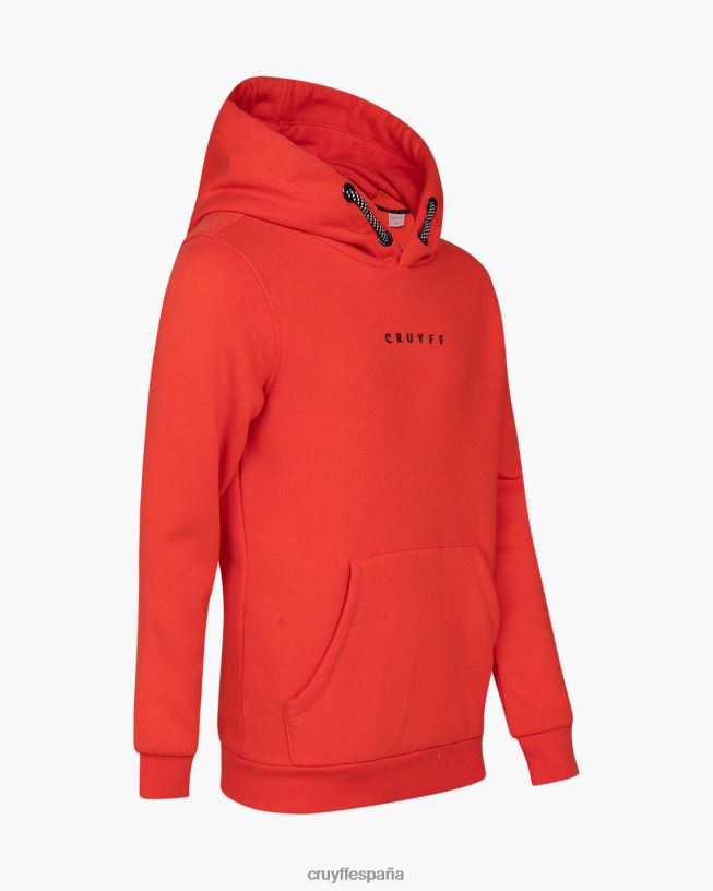 joaquim sudadera con capucha Cruyff hombres rojo D6DNB1133 sudadera