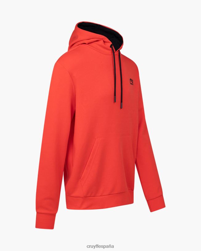 joaquim sudadera con capucha Cruyff hombres rojo D6DNB372 sudadera