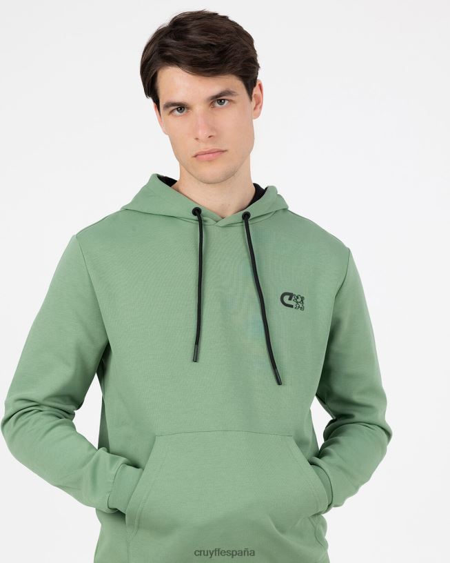 joaquim sudadera con capucha Cruyff hombres verde D6DNB374 sudadera