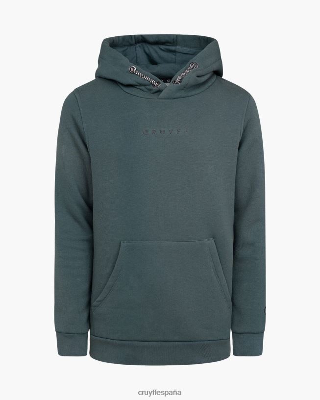 joaquim sudadera con capucha Cruyff hombres verde oscuro D6DNB1136 sudadera