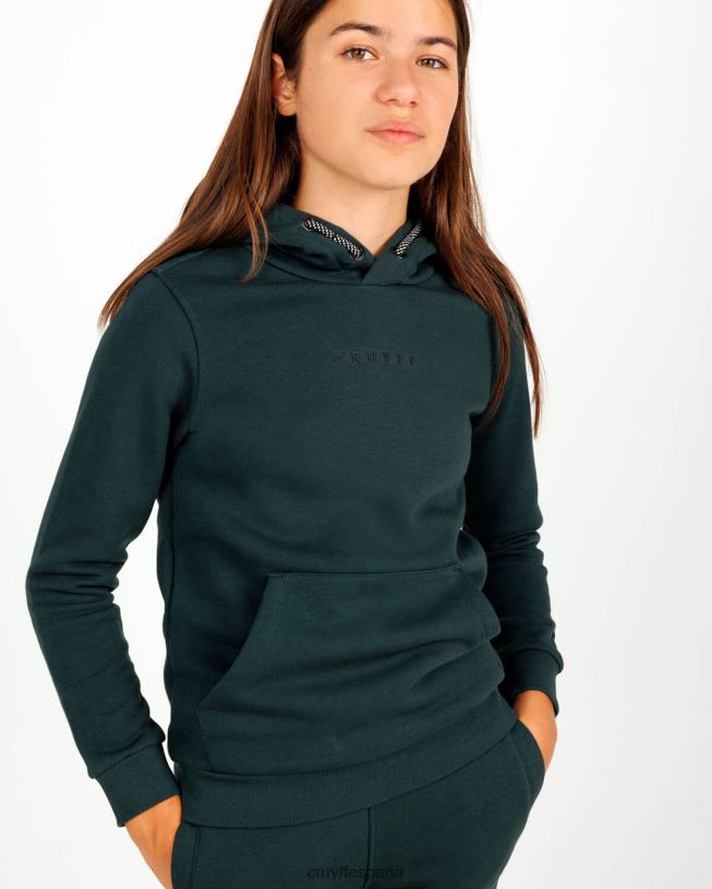 joaquim sudadera con capucha Cruyff hombres verde oscuro D6DNB1136 sudadera