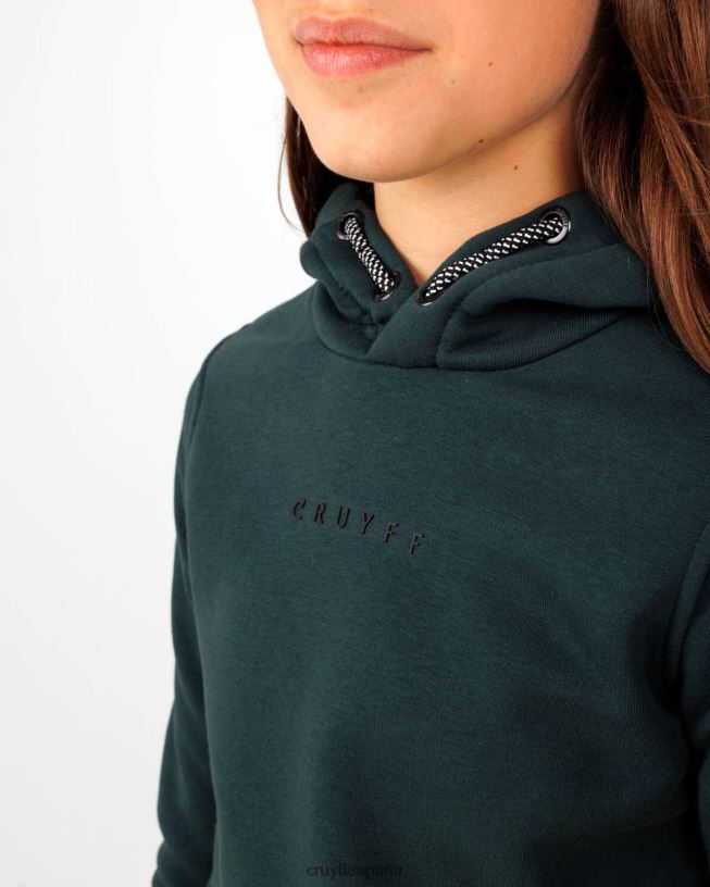 joaquim sudadera con capucha Cruyff hombres verde oscuro D6DNB1136 sudadera