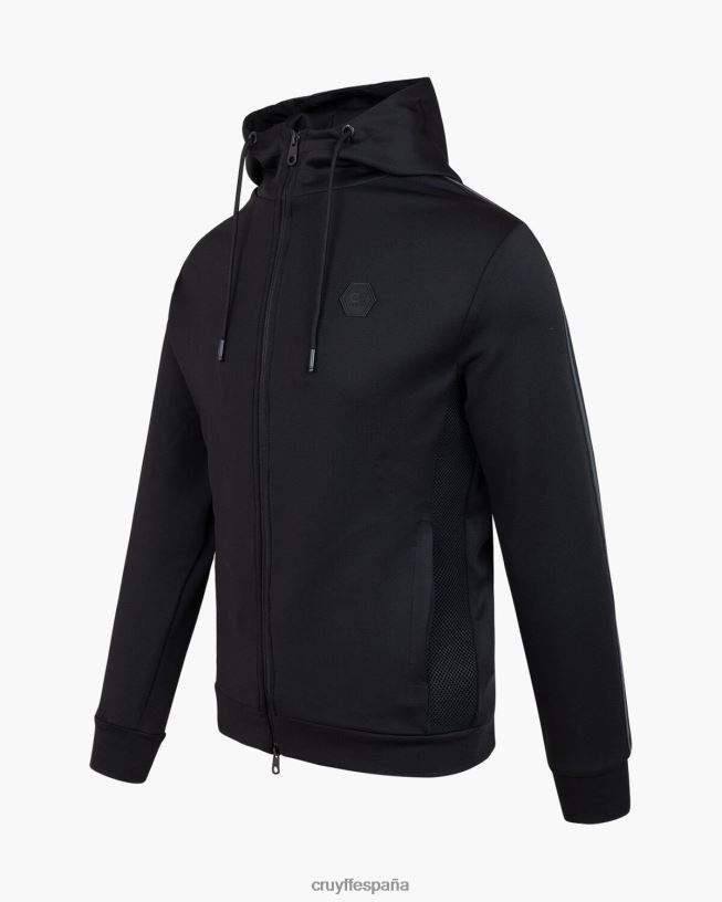 joel camiseta de buceo Cruyff hombres negro D6DNB416 chaqueta