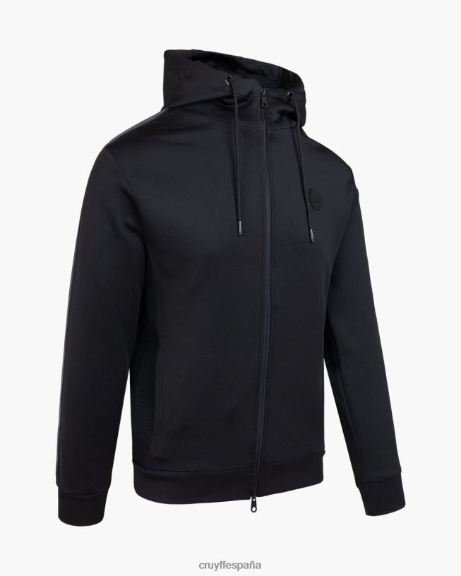 joel camiseta de buceo Cruyff hombres negro D6DNB416 chaqueta