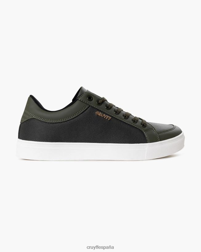 jordi Cruyff hombres ejercito verde D6DNB363 zapatillas