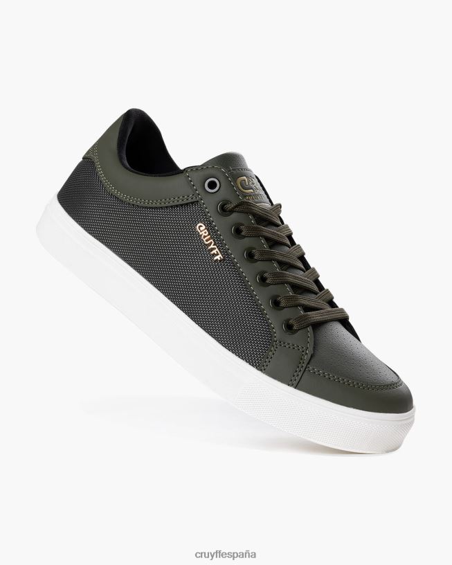 jordi Cruyff hombres ejercito verde D6DNB363 zapatillas