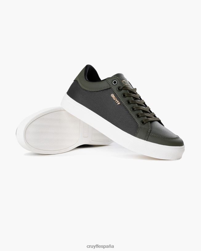 jordi Cruyff hombres ejercito verde D6DNB363 zapatillas