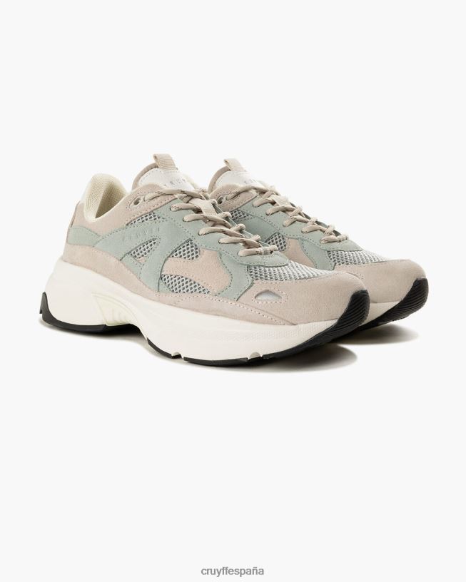 junio Cruyff mujer azul Marrón D6DNB980 zapatillas