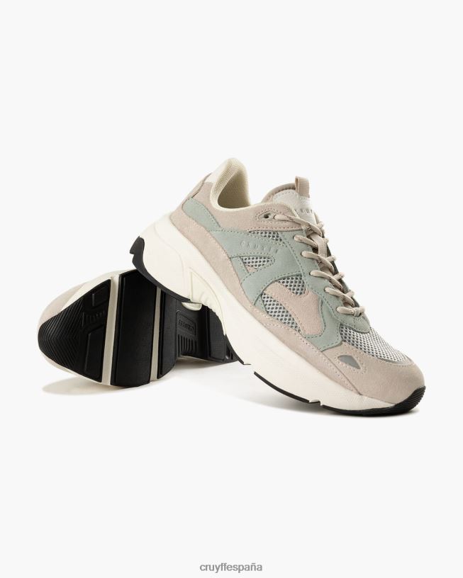 junio Cruyff mujer azul Marrón D6DNB980 zapatillas