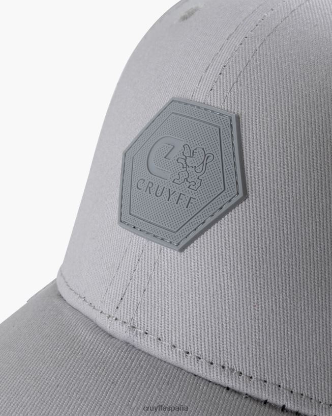 lanzador ayudante Cruyff unisexo gris claro D6DNB1252 gorra