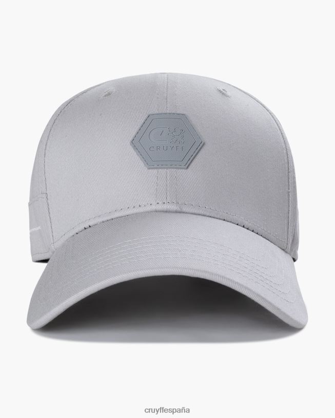 lanzador ayudante Cruyff unisexo gris claro D6DNB1252 gorra