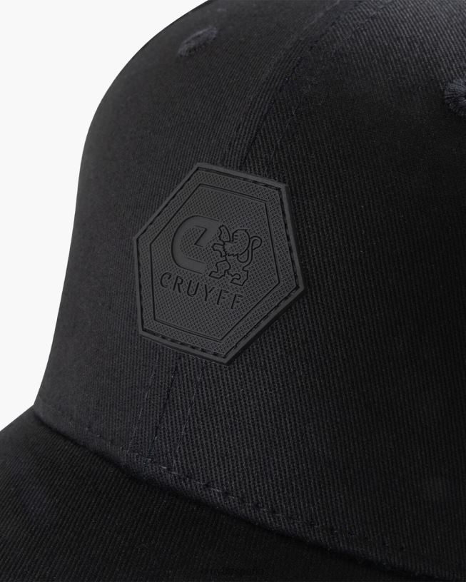 lanzador ayudante Cruyff unisexo negro D6DNB1238 gorra