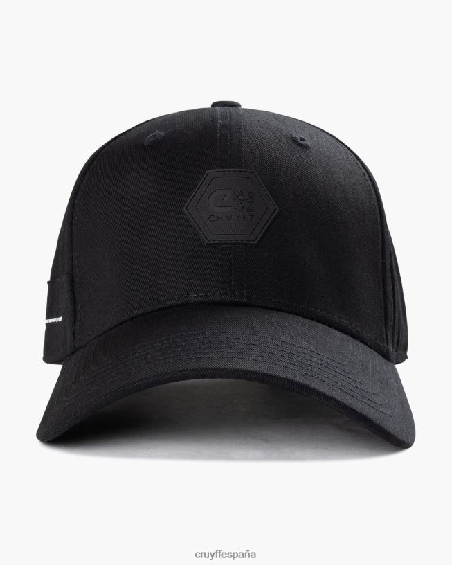 lanzador ayudante Cruyff unisexo negro D6DNB1238 gorra