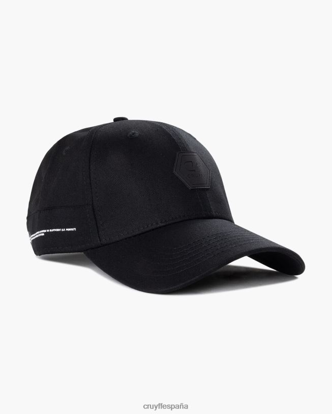lanzador ayudante Cruyff unisexo negro D6DNB1238 gorra