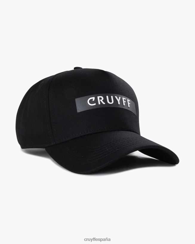 lanzador camden Cruyff unisexo negro D6DNB1235 gorra