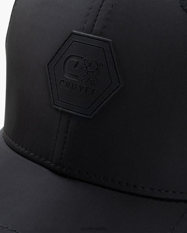 lanzador de alerta de gol Cruyff unisexo negro D6DNB1262 gorra