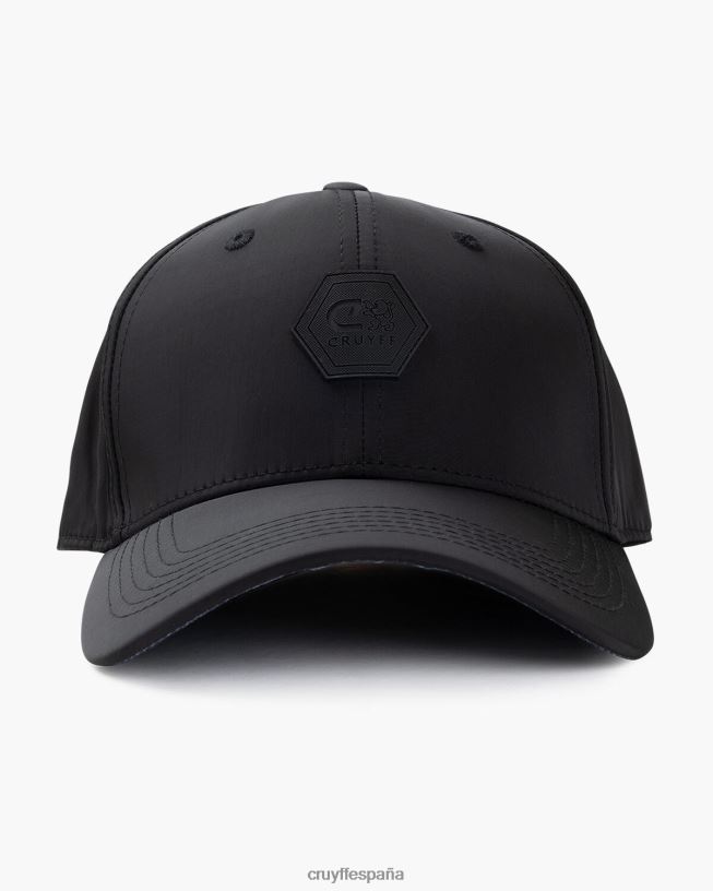 lanzador de alerta de gol Cruyff unisexo negro D6DNB1262 gorra