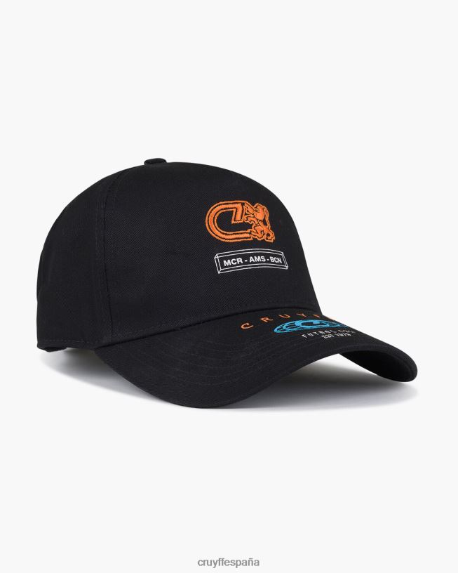 lanzador saúl Cruyff unisexo negro D6DNB1282 gorra